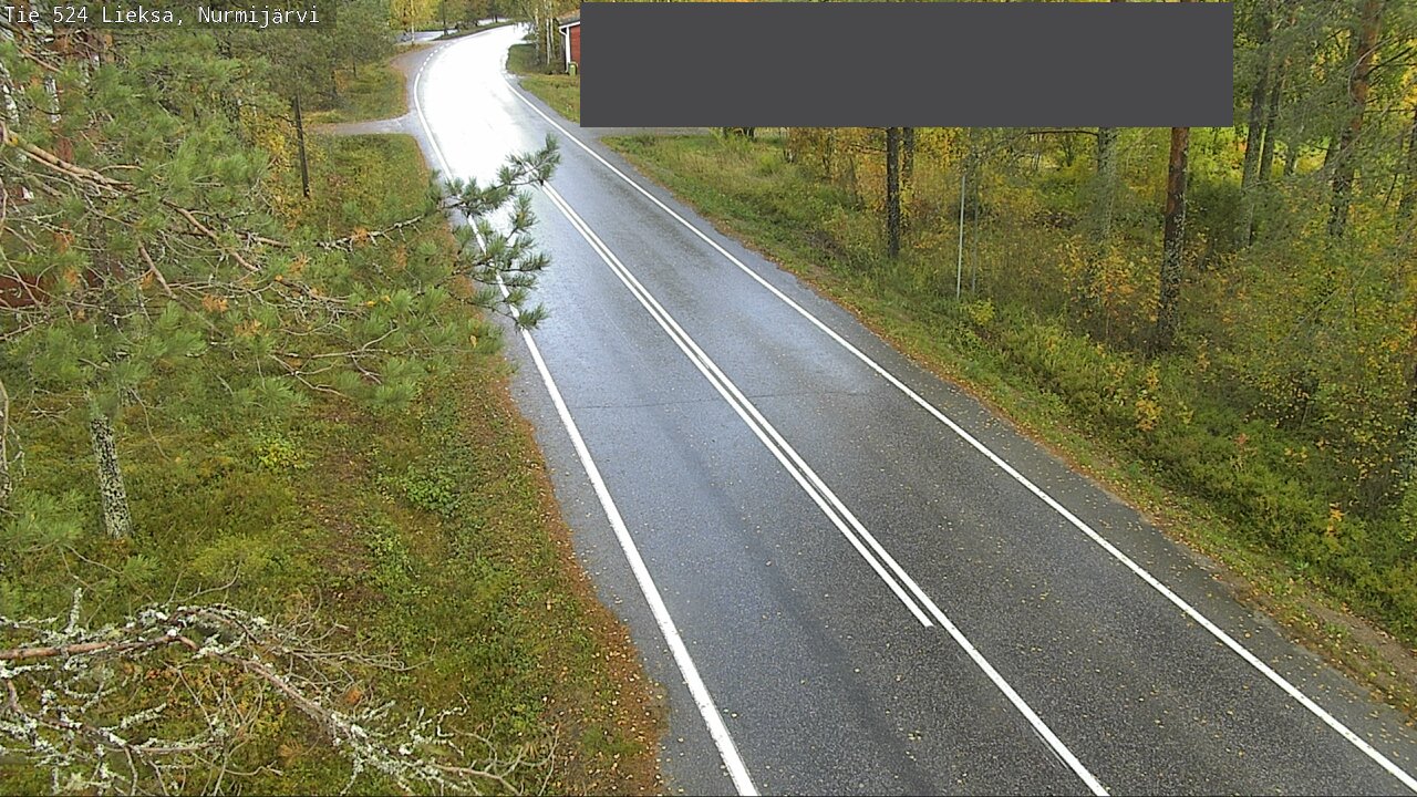Weather Camera Image Road 524 Lieksa, Nurmijärvi, Lieksa, Pohjois-Karjala