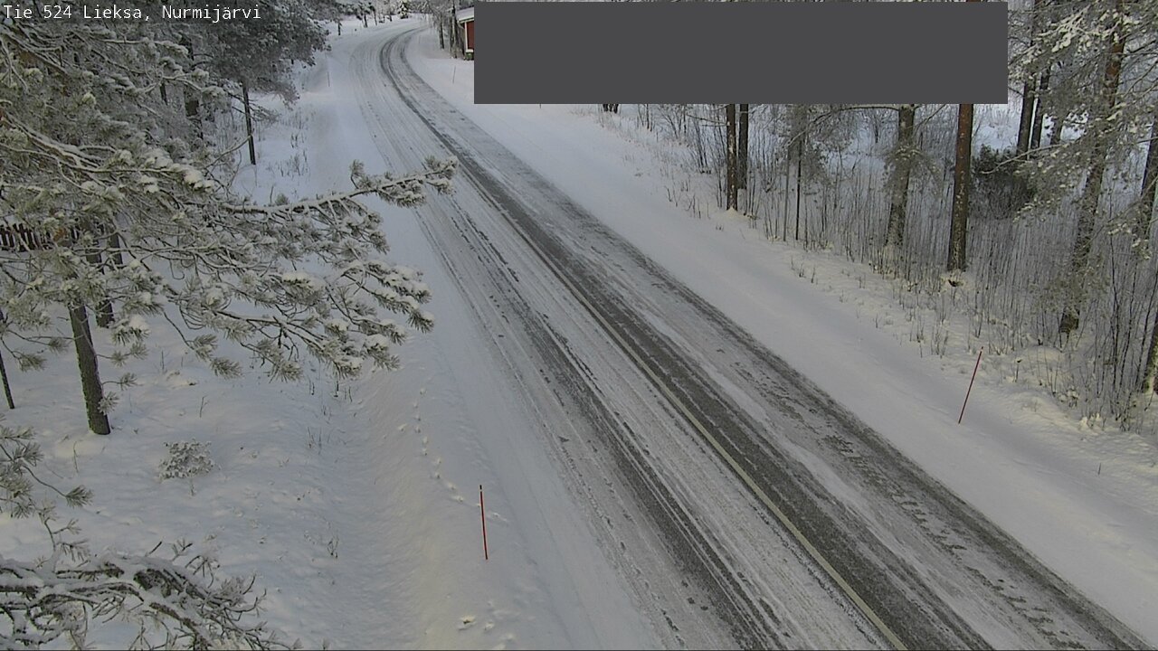Weather Camera Image Väg 524 Lieksa, Nurmijärvi, Lieksa, Pohjois-Karjala