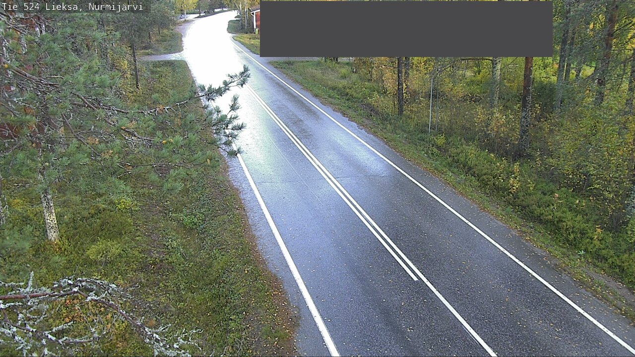 Weather Camera Image Väg 524 Lieksa, Nurmijärvi, Lieksa, Pohjois-Karjala