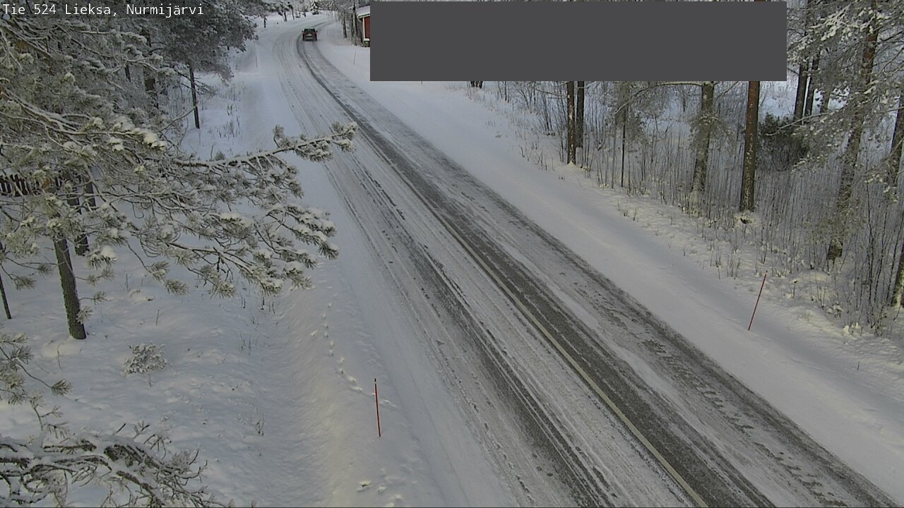Weather Camera Image Road 524 Lieksa, Nurmijärvi, Lieksa, Pohjois-Karjala