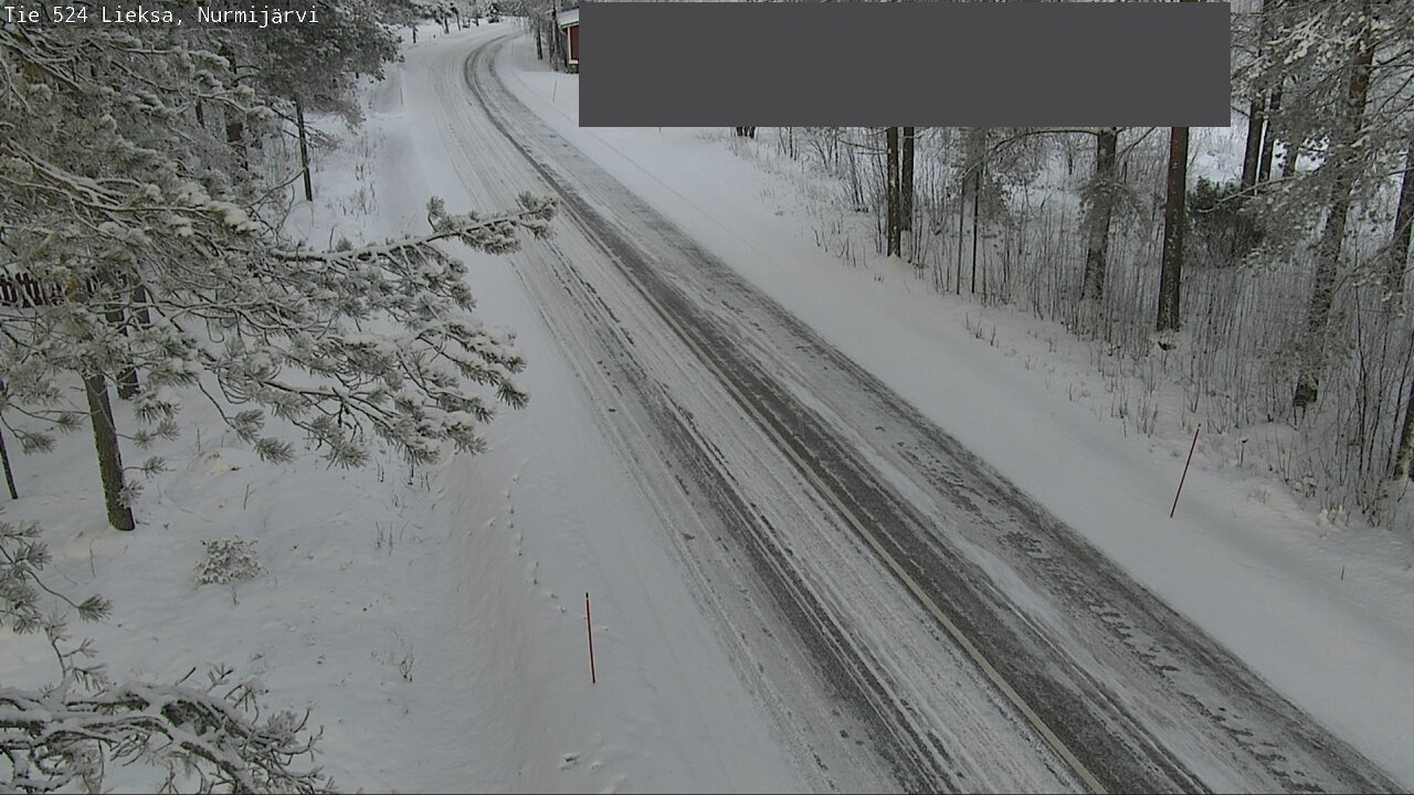 Weather Camera Image Road 524 Lieksa, Nurmijärvi, Lieksa, Pohjois-Karjala