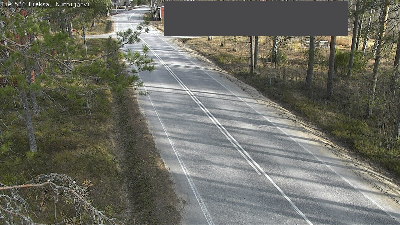Weather Camera Image Road 524 Lieksa, Nurmijärvi, Lieksa, Pohjois-Karjala