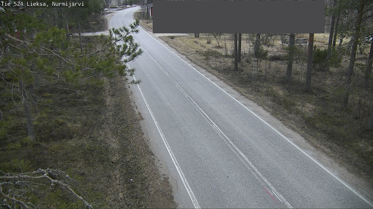 Weather Camera Image Road 524 Lieksa, Nurmijärvi, Lieksa, Pohjois-Karjala