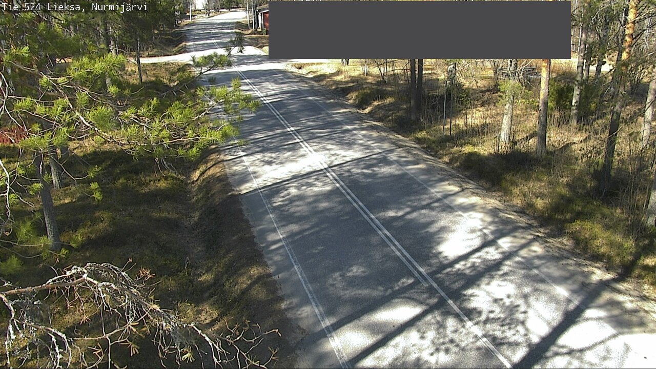 Weather Camera Image Road 524 Lieksa, Nurmijärvi, Lieksa, Pohjois-Karjala