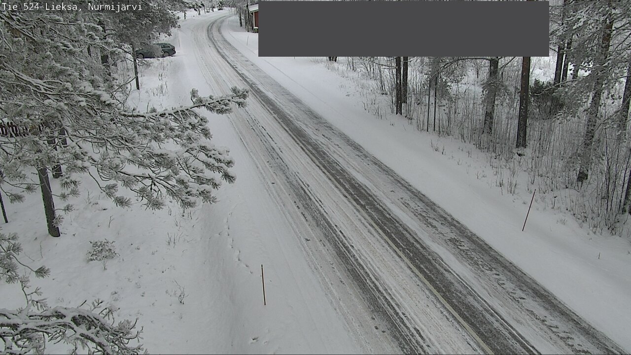 Weather Camera Image Road 524 Lieksa, Nurmijärvi, Lieksa, Pohjois-Karjala