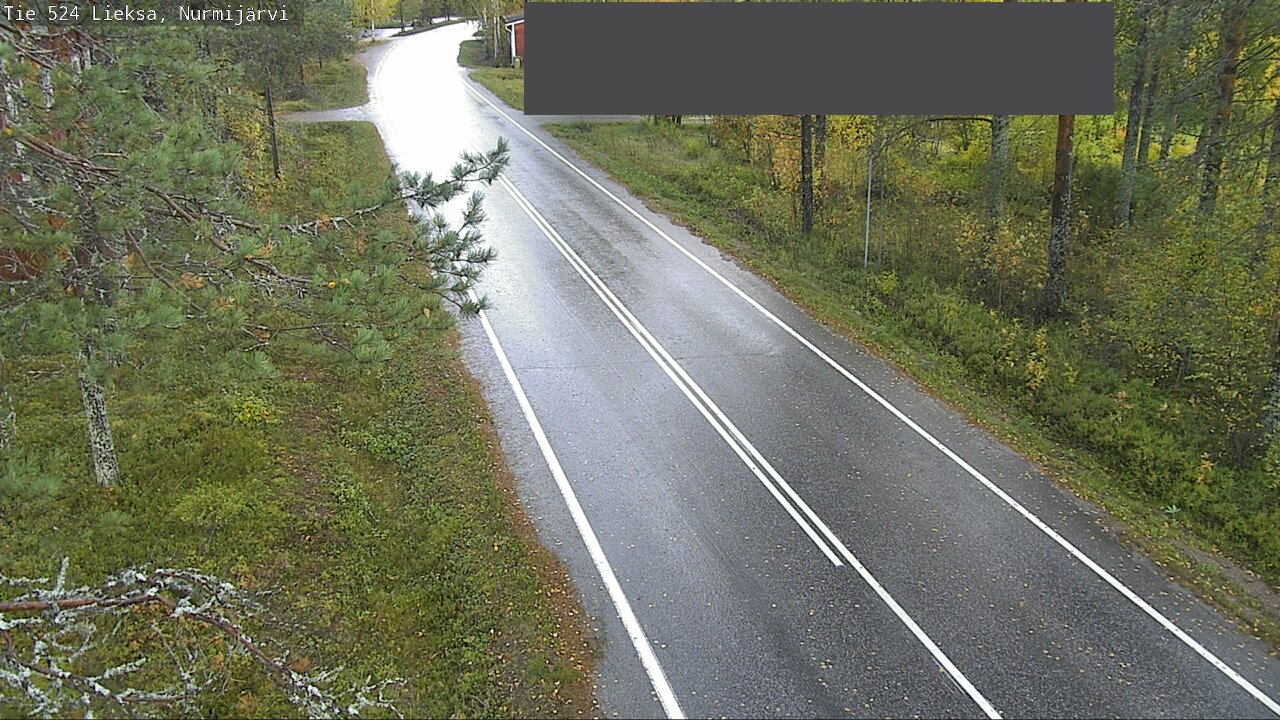 Weather Camera Image Väg 524 Lieksa, Nurmijärvi, Lieksa, Pohjois-Karjala