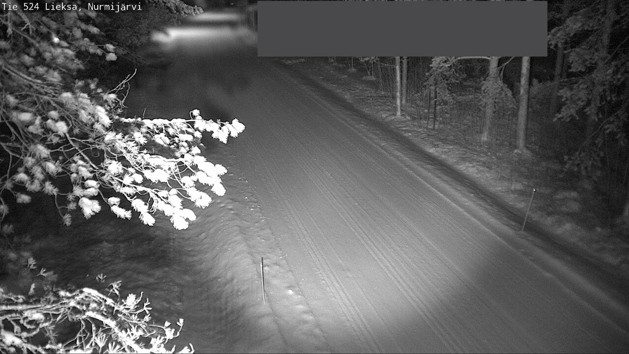 Weather Camera Image Väg 524 Lieksa, Nurmijärvi, Lieksa, Pohjois-Karjala