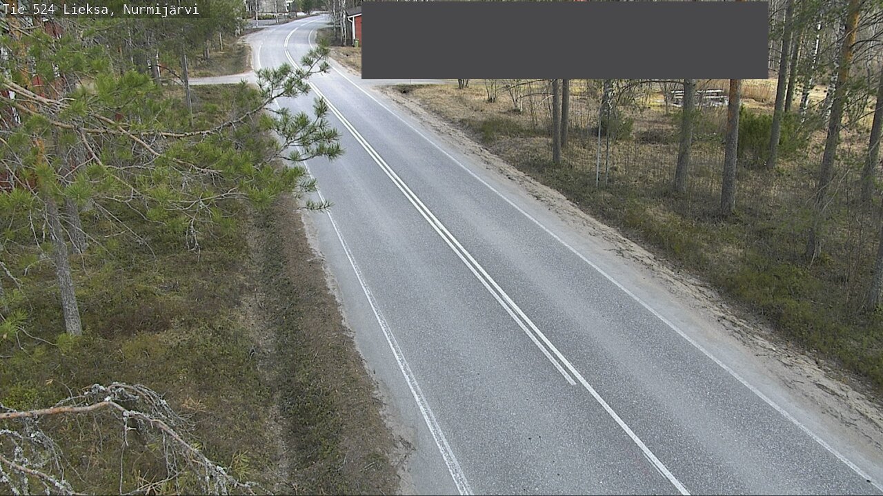 Weather Camera Image Road 524 Lieksa, Nurmijärvi, Lieksa, Pohjois-Karjala
