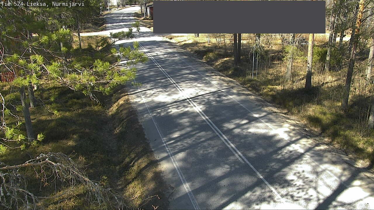 Weather Camera Image Road 524 Lieksa, Nurmijärvi, Lieksa, Pohjois-Karjala