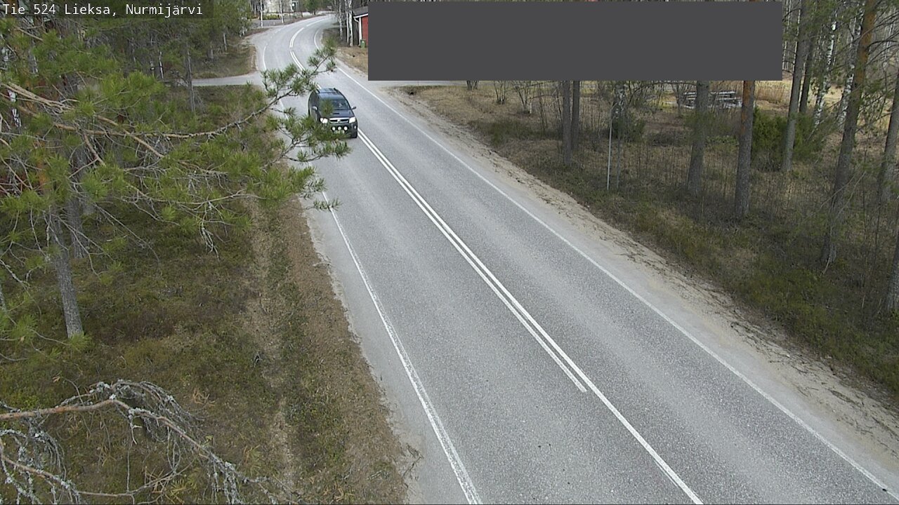 Weather Camera Image Road 524 Lieksa, Nurmijärvi, Lieksa, Pohjois-Karjala