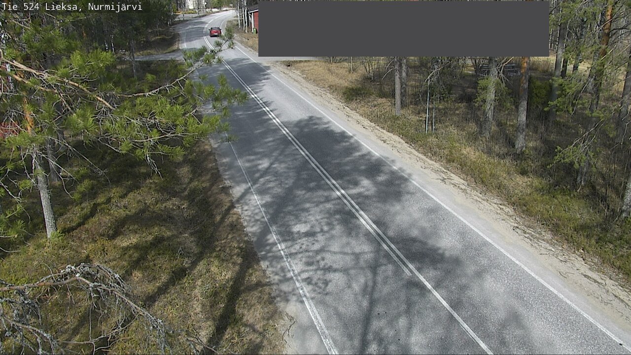 Weather Camera Image Road 524 Lieksa, Nurmijärvi, Lieksa, Pohjois-Karjala