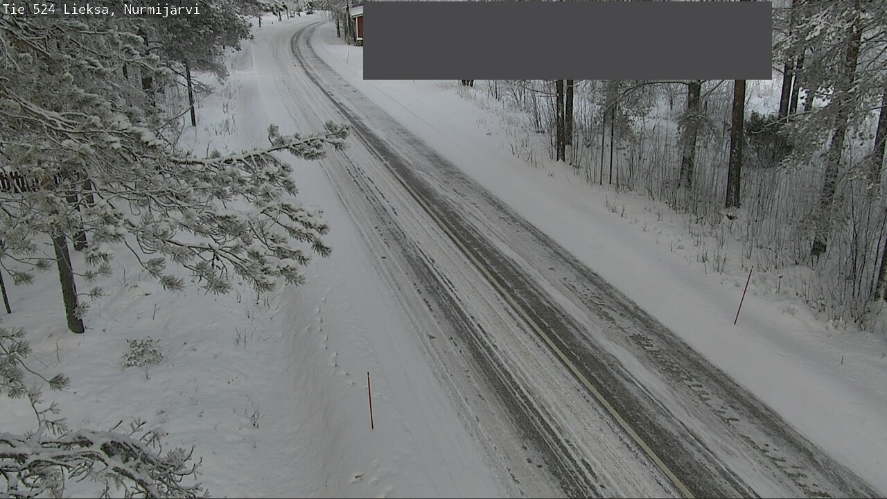 Weather Camera Image Road 524 Lieksa, Nurmijärvi, Lieksa, Pohjois-Karjala