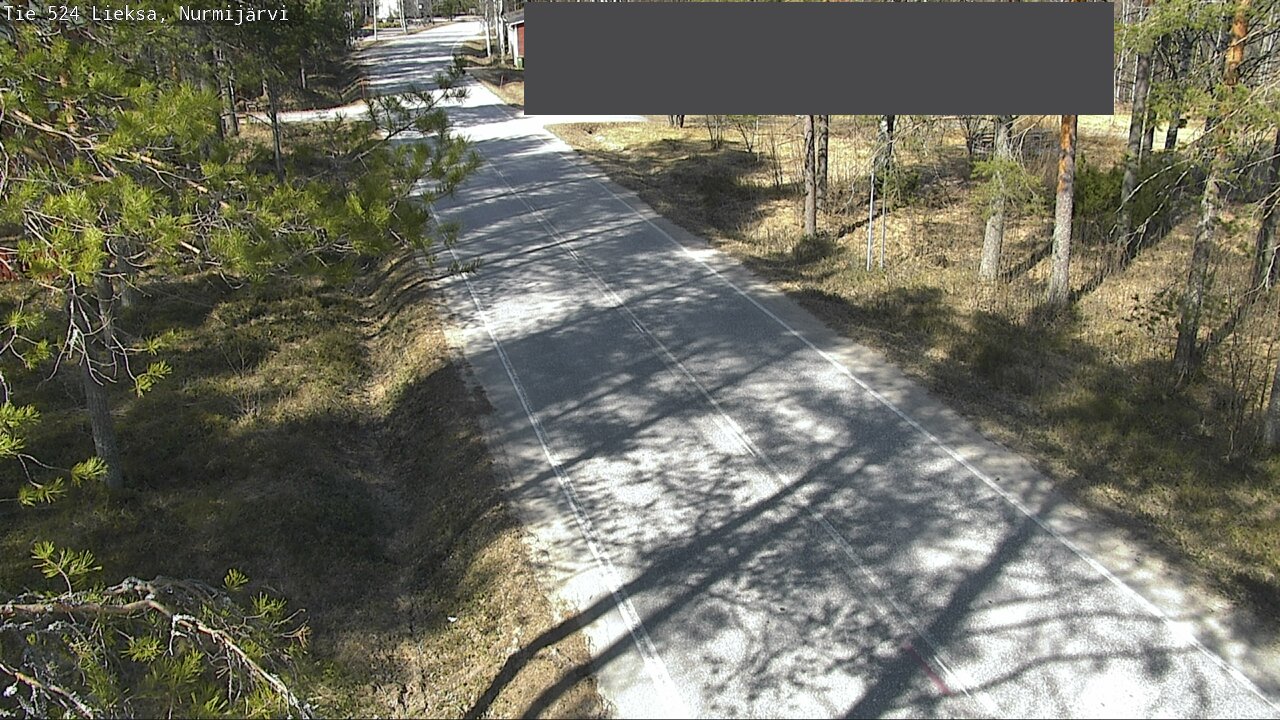 Weather Camera Image Road 524 Lieksa, Nurmijärvi, Lieksa, Pohjois-Karjala