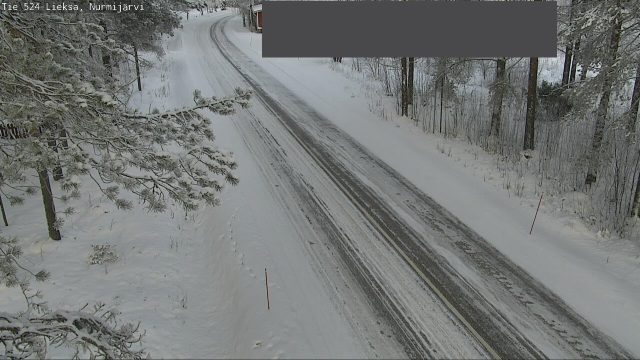 Weather Camera Image Road 524 Lieksa, Nurmijärvi, Lieksa, Pohjois-Karjala
