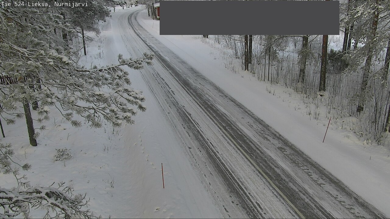 Weather Camera Image Road 524 Lieksa, Nurmijärvi, Lieksa, Pohjois-Karjala
