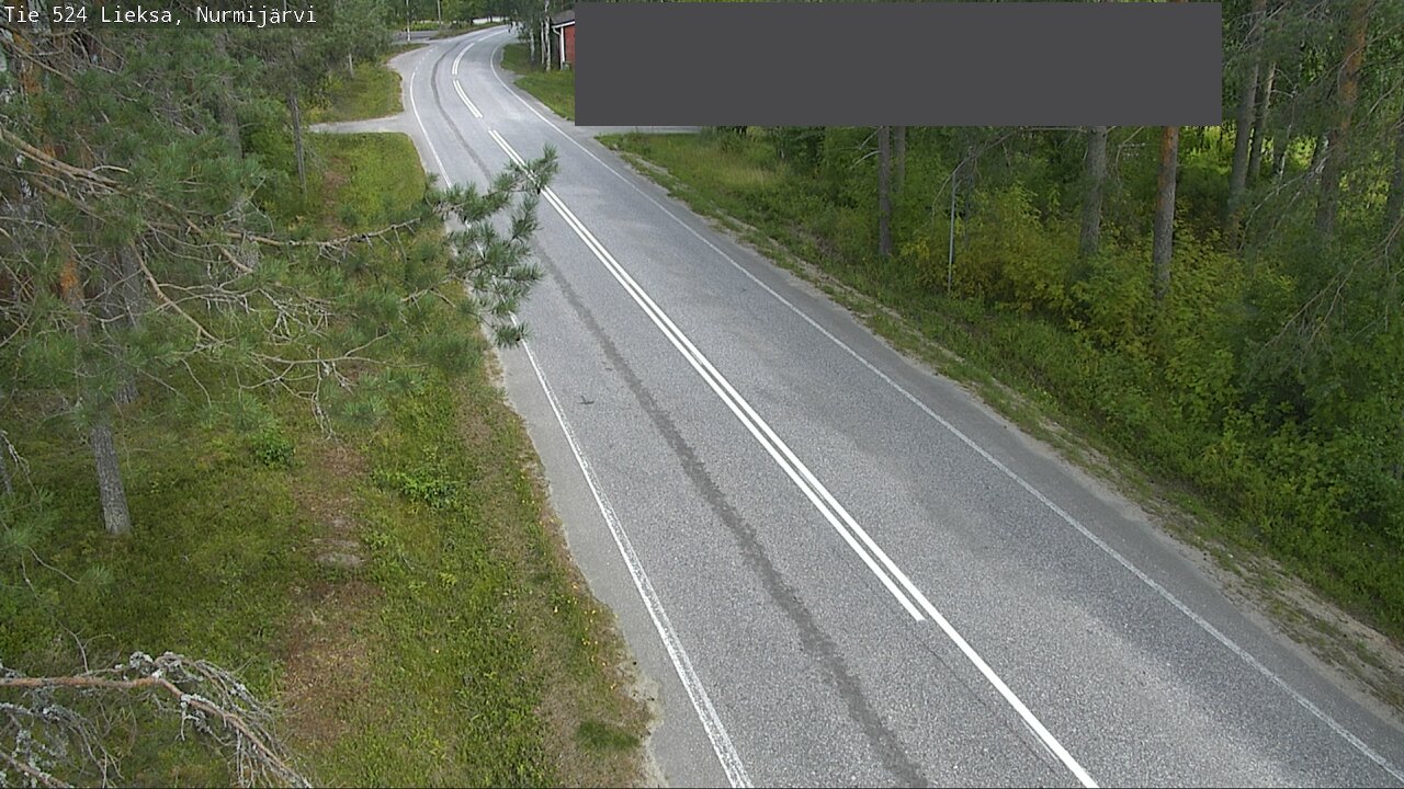 Weather Camera Image Road 524 Lieksa, Nurmijärvi, Lieksa, Pohjois-Karjala