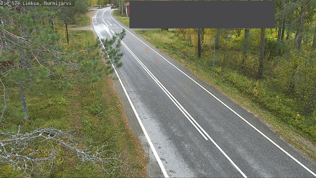 Weather Camera Image Road 524 Lieksa, Nurmijärvi, Lieksa, Pohjois-Karjala