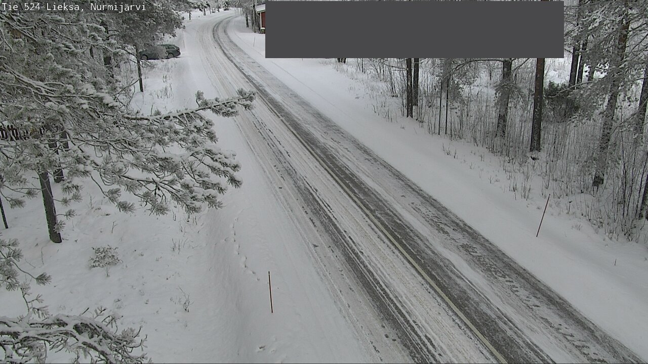 Weather Camera Image Road 524 Lieksa, Nurmijärvi, Lieksa, Pohjois-Karjala