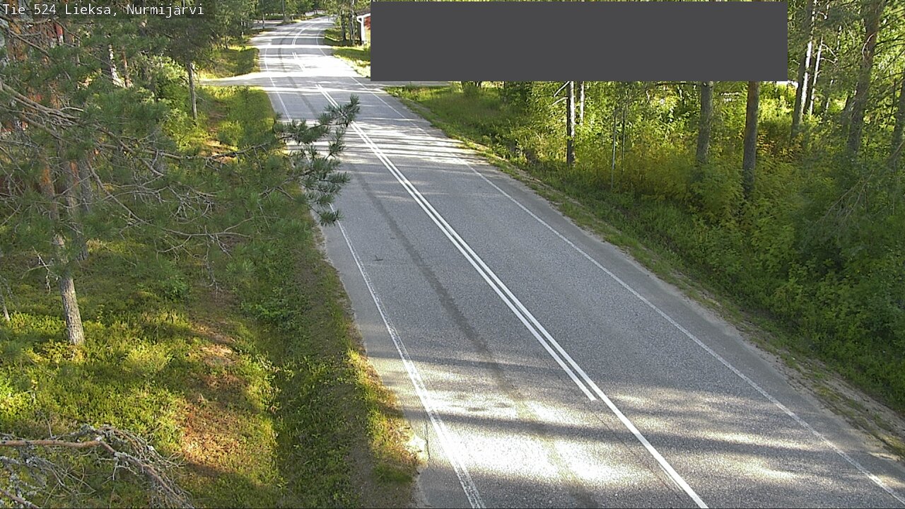 Weather Camera Image Road 524 Lieksa, Nurmijärvi, Lieksa, Pohjois-Karjala