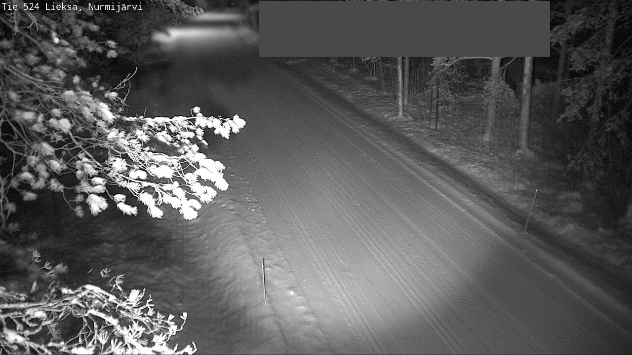 Weather Camera Image Väg 524 Lieksa, Nurmijärvi, Lieksa, Pohjois-Karjala
