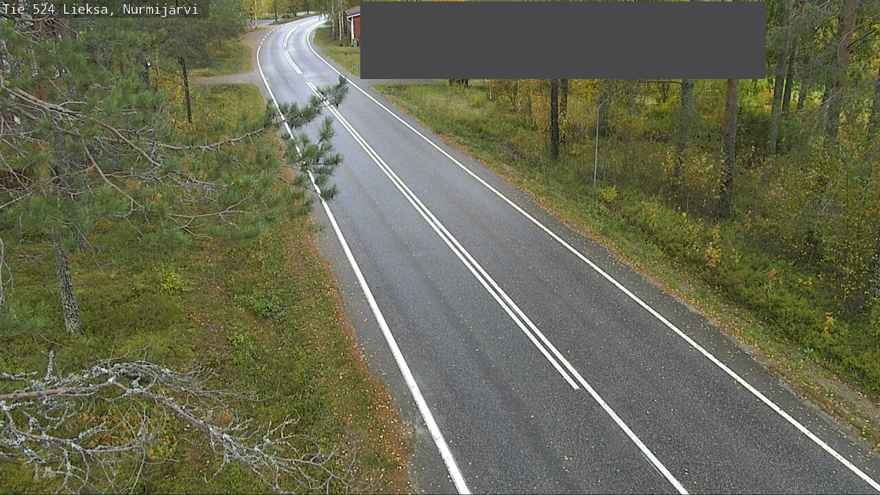 Weather Camera Image Road 524 Lieksa, Nurmijärvi, Lieksa, Pohjois-Karjala