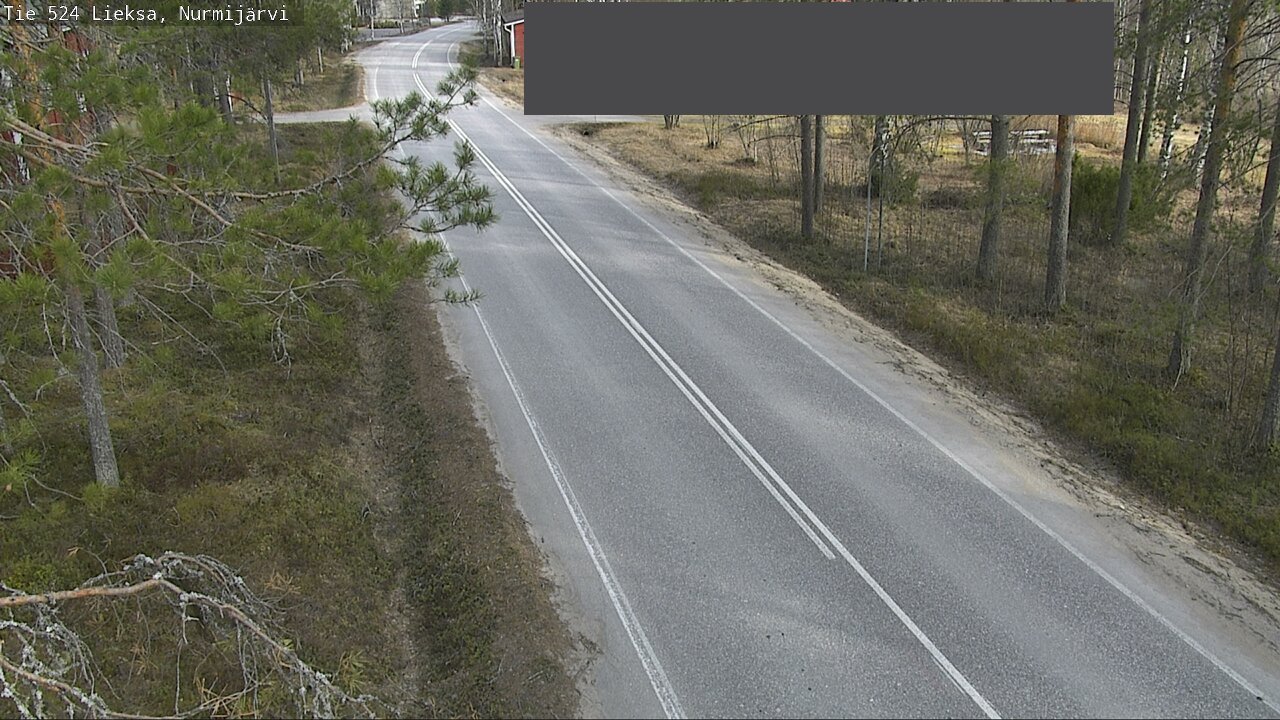 Weather Camera Image Road 524 Lieksa, Nurmijärvi, Lieksa, Pohjois-Karjala