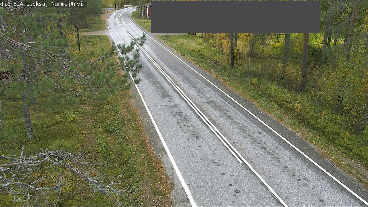 Weather Camera Image Road 524 Lieksa, Nurmijärvi, Lieksa, Pohjois-Karjala