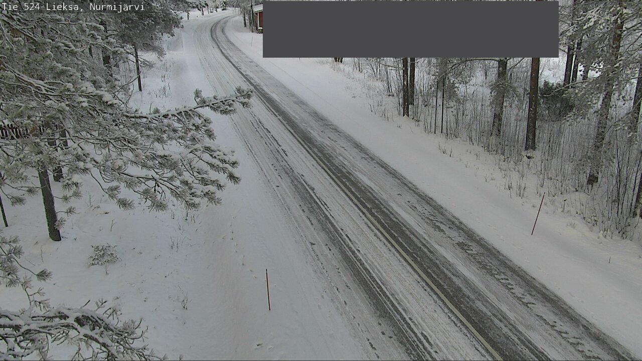 Weather Camera Image Road 524 Lieksa, Nurmijärvi, Lieksa, Pohjois-Karjala