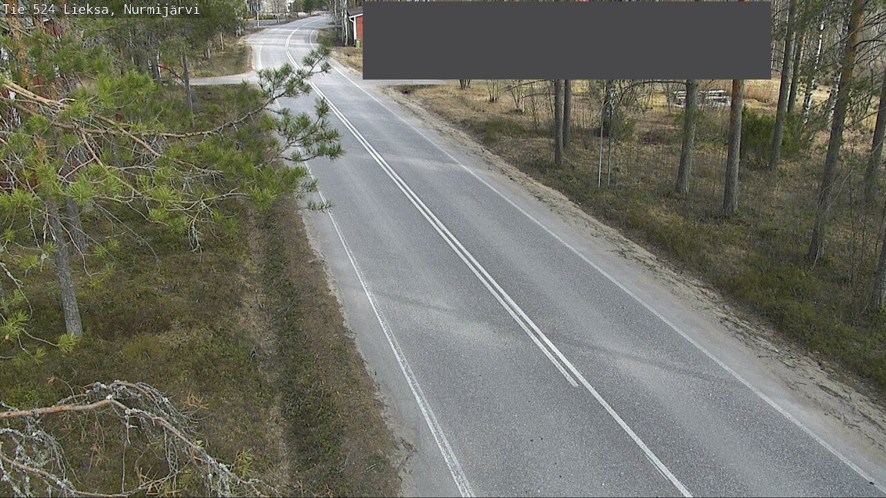 Weather Camera Image Road 524 Lieksa, Nurmijärvi, Lieksa, Pohjois-Karjala