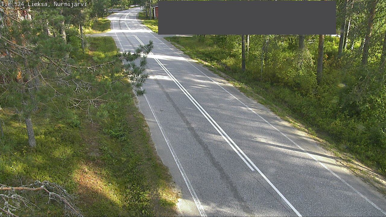 Weather Camera Image Väg 524 Lieksa, Nurmijärvi, Lieksa, Pohjois-Karjala