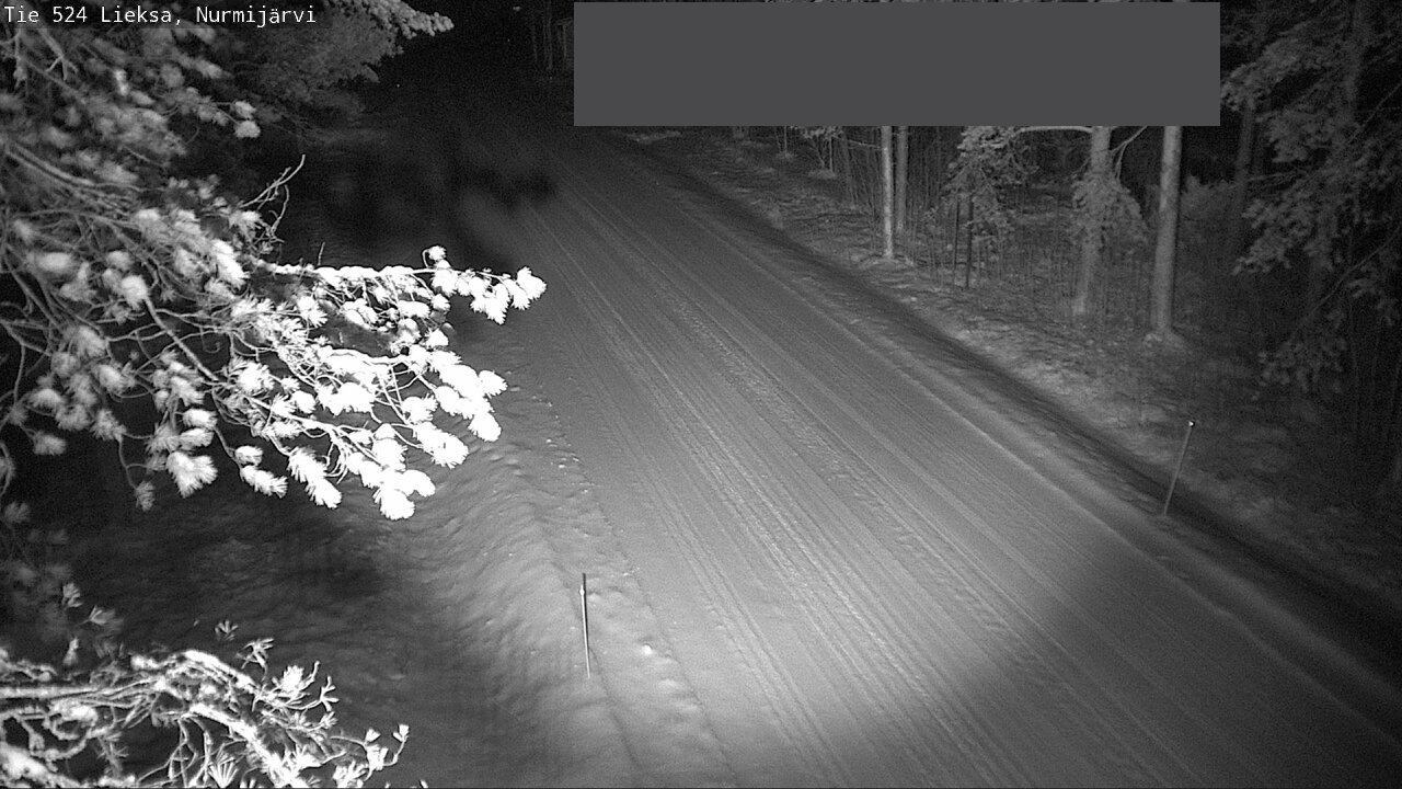 Weather Camera Image Väg 524 Lieksa, Nurmijärvi, Lieksa, Pohjois-Karjala