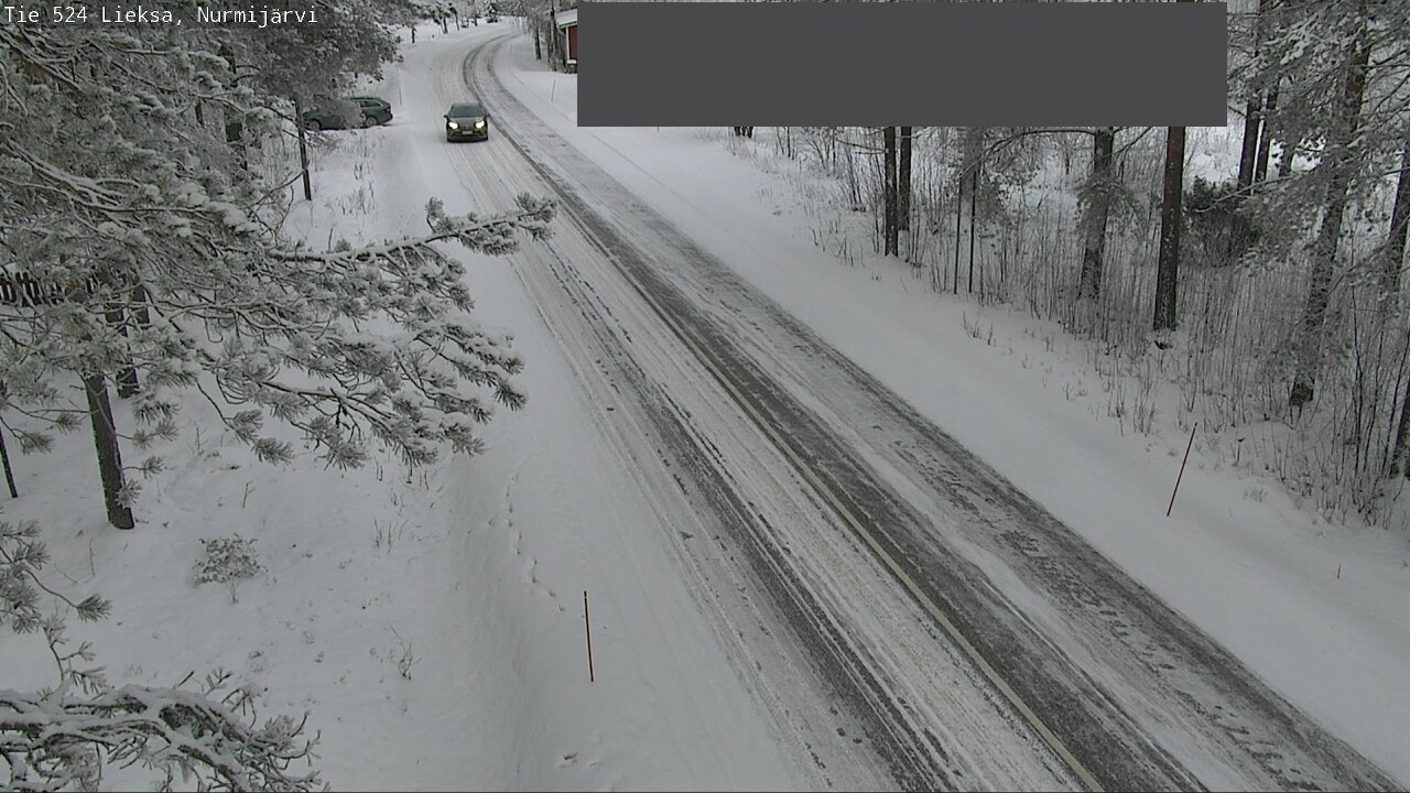 Weather Camera Image Road 524 Lieksa, Nurmijärvi, Lieksa, Pohjois-Karjala