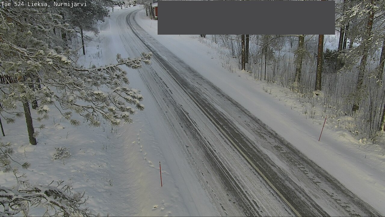 Weather Camera Image Road 524 Lieksa, Nurmijärvi, Lieksa, Pohjois-Karjala