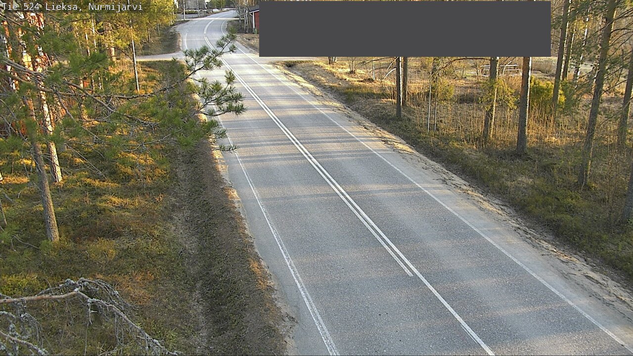 Weather Camera Image Väg 524 Lieksa, Nurmijärvi, Lieksa, Pohjois-Karjala