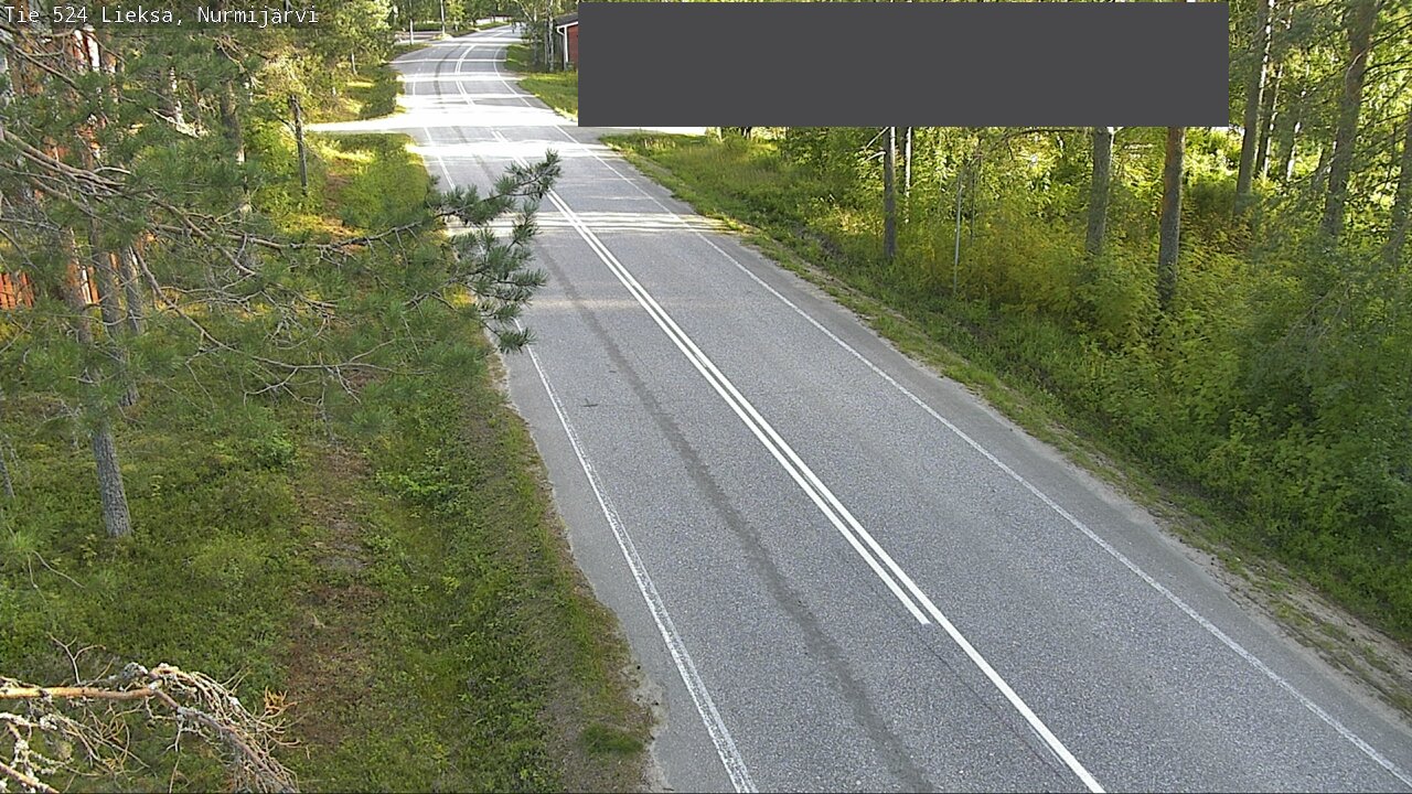 Weather Camera Image Road 524 Lieksa, Nurmijärvi, Lieksa, Pohjois-Karjala
