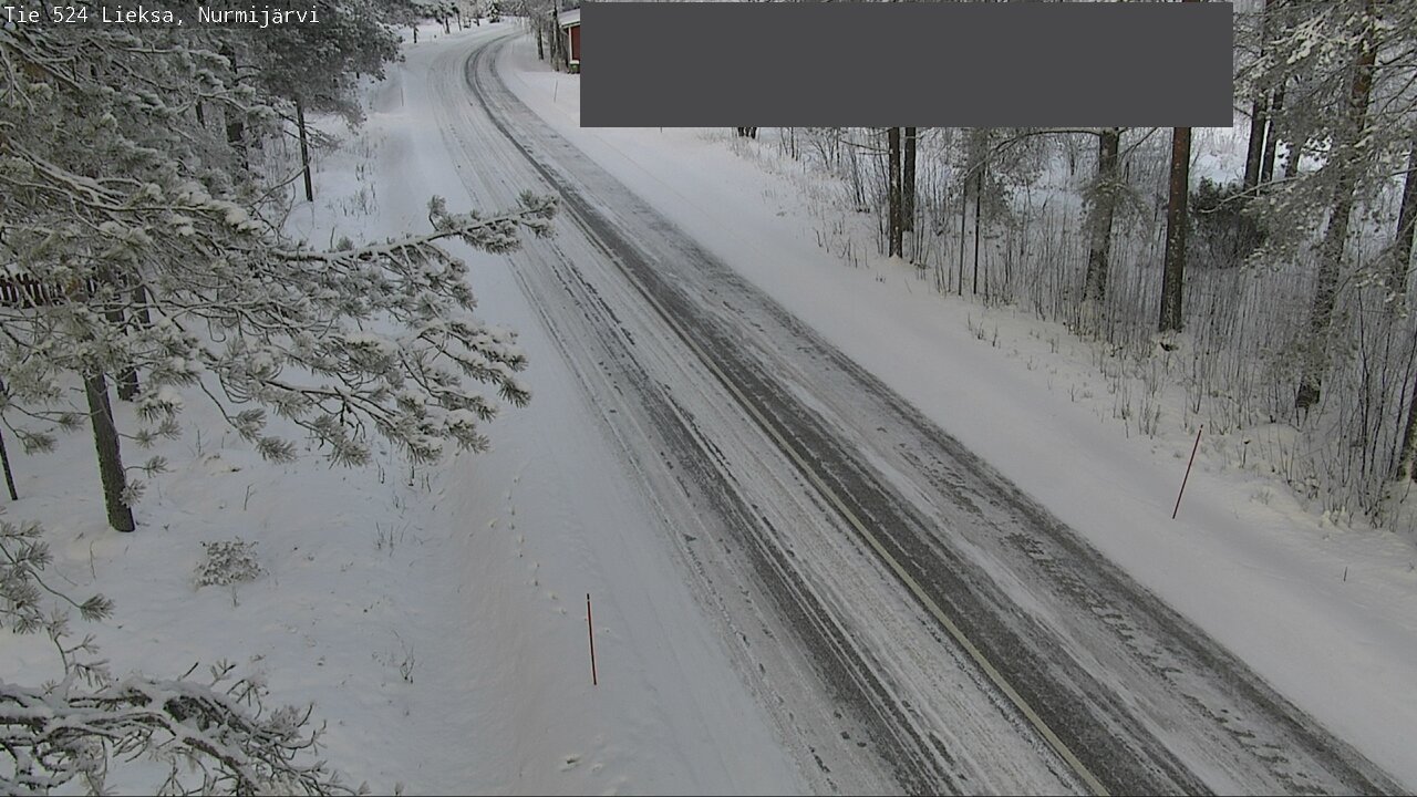 Weather Camera Image Väg 524 Lieksa, Nurmijärvi, Lieksa, Pohjois-Karjala