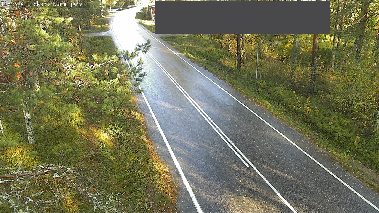 Weather Camera Image Väg 524 Lieksa, Nurmijärvi, Lieksa, Pohjois-Karjala
