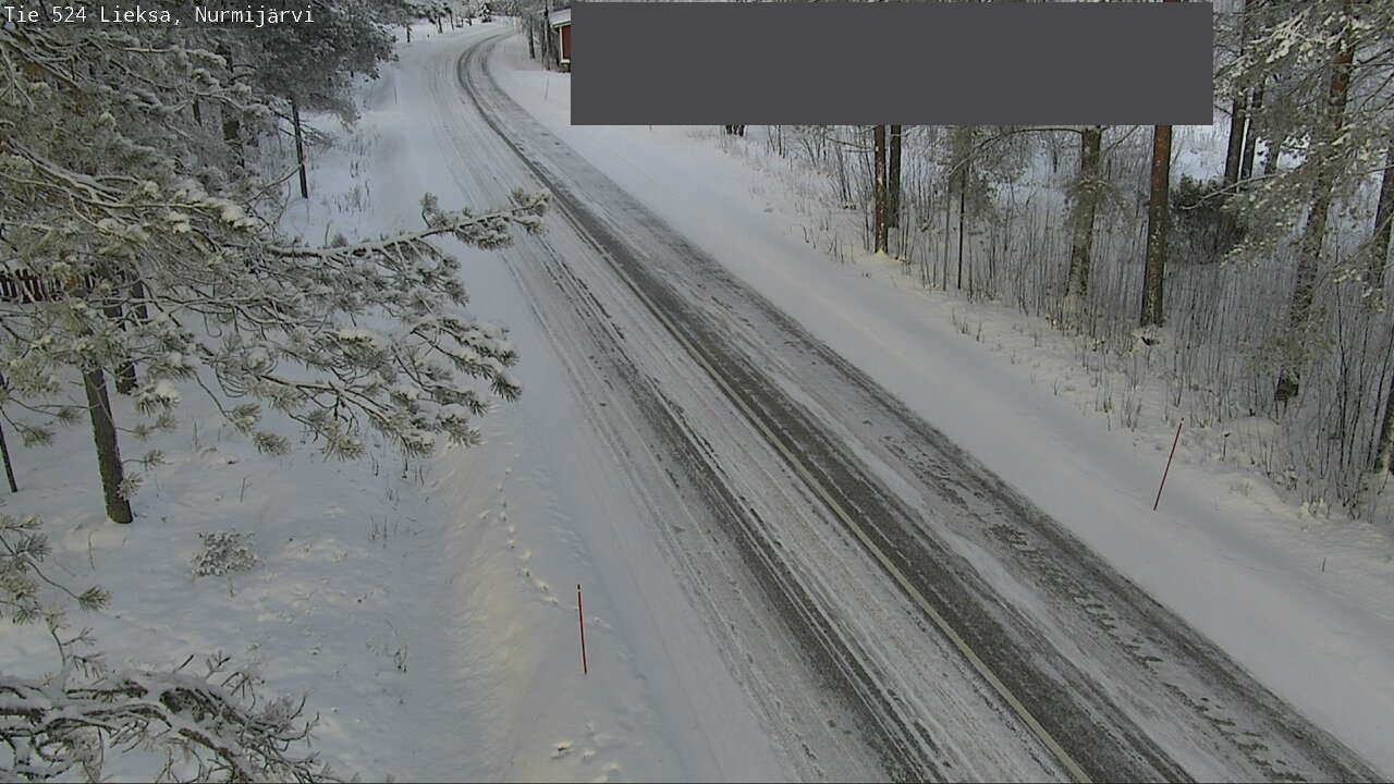 Weather Camera Image Road 524 Lieksa, Nurmijärvi, Lieksa, Pohjois-Karjala