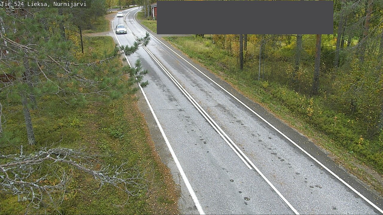 Weather Camera Image Road 524 Lieksa, Nurmijärvi, Lieksa, Pohjois-Karjala