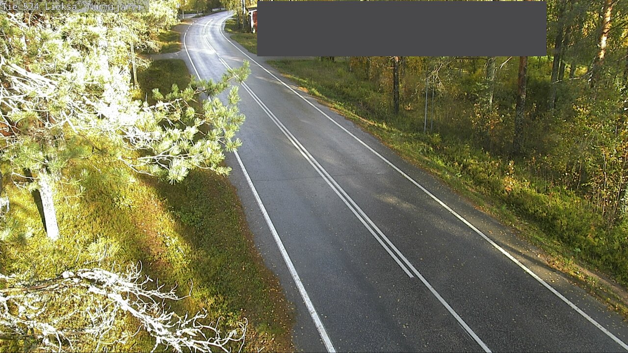 Weather Camera Image Road 524 Lieksa, Nurmijärvi, Lieksa, Pohjois-Karjala
