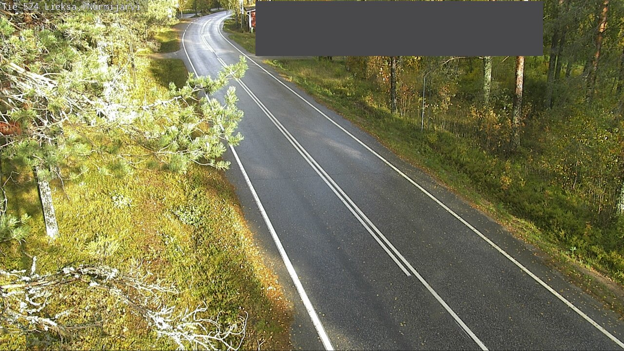 Weather Camera Image Road 524 Lieksa, Nurmijärvi, Lieksa, Pohjois-Karjala