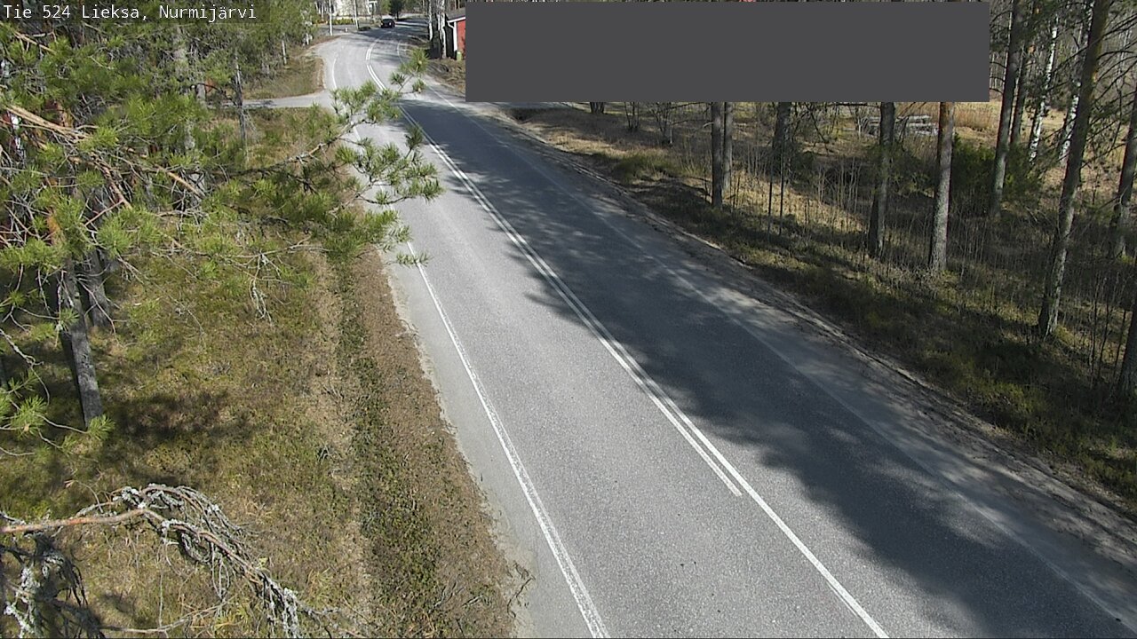 Weather Camera Image Road 524 Lieksa, Nurmijärvi, Lieksa, Pohjois-Karjala