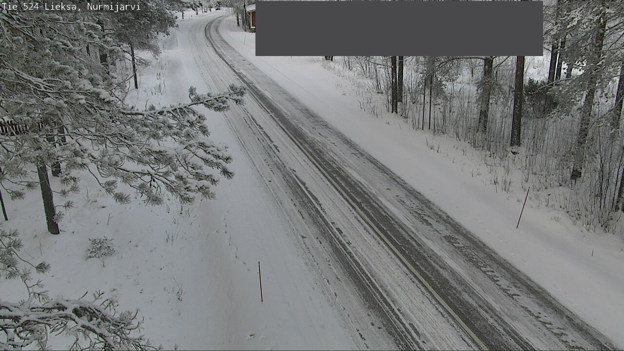 Weather Camera Image Road 524 Lieksa, Nurmijärvi, Lieksa, Pohjois-Karjala