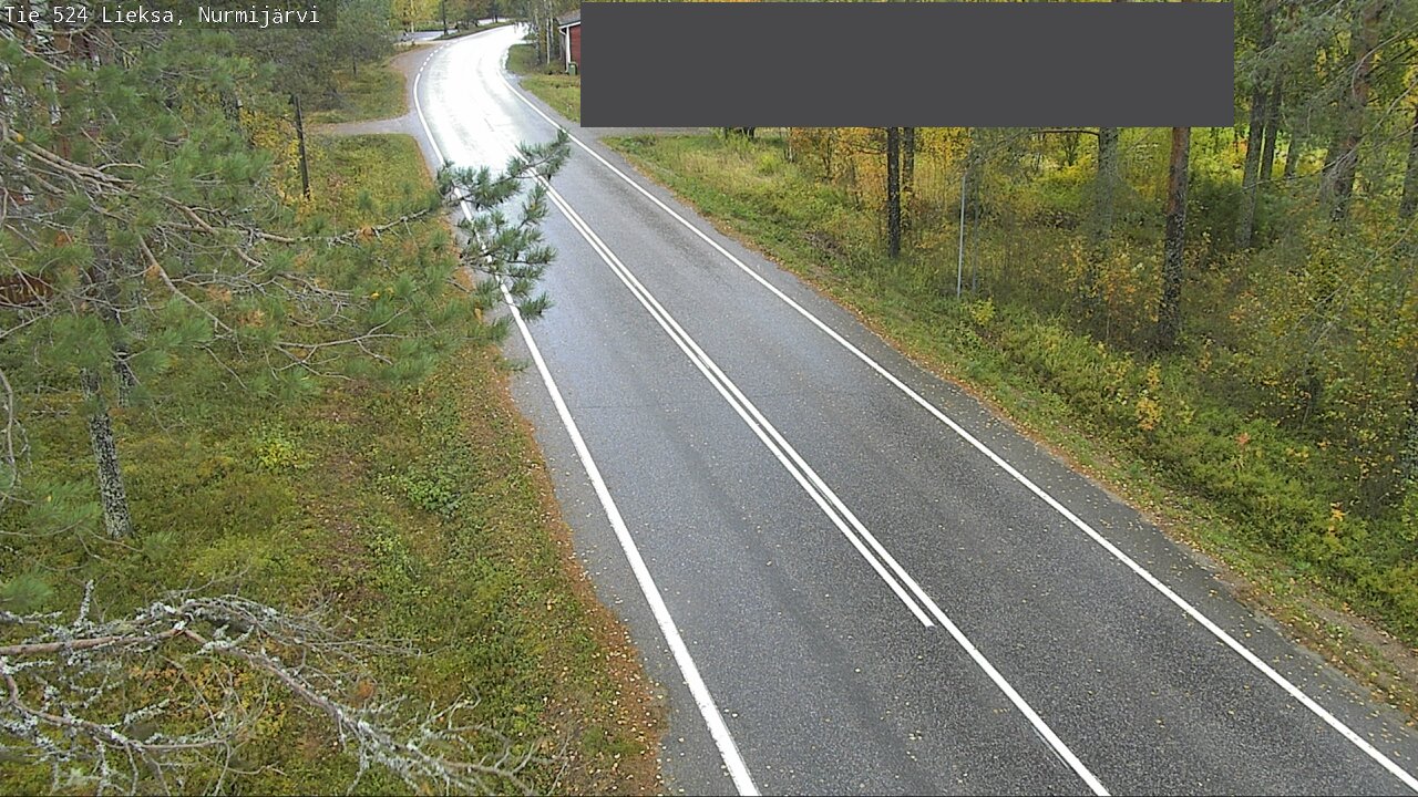 Weather Camera Image Road 524 Lieksa, Nurmijärvi, Lieksa, Pohjois-Karjala