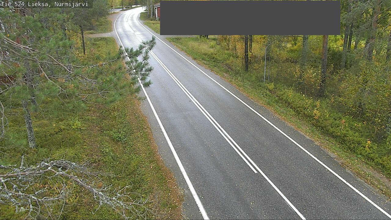 Weather Camera Image Road 524 Lieksa, Nurmijärvi, Lieksa, Pohjois-Karjala