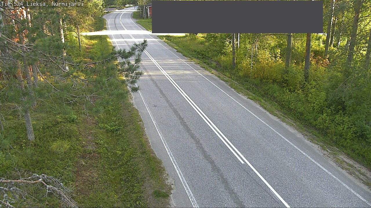 Weather Camera Image Road 524 Lieksa, Nurmijärvi, Lieksa, Pohjois-Karjala