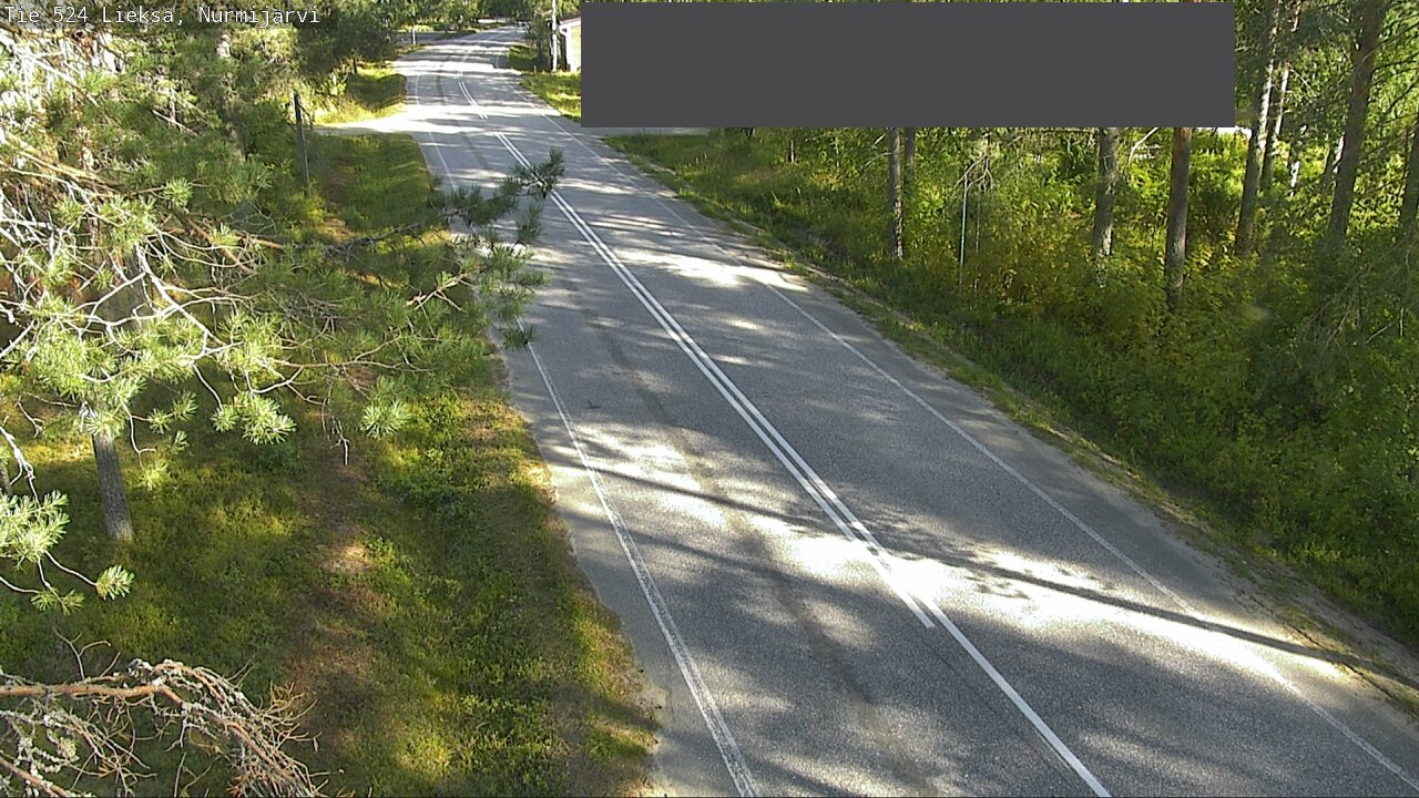 Weather Camera Image Väg 524 Lieksa, Nurmijärvi, Lieksa, Pohjois-Karjala