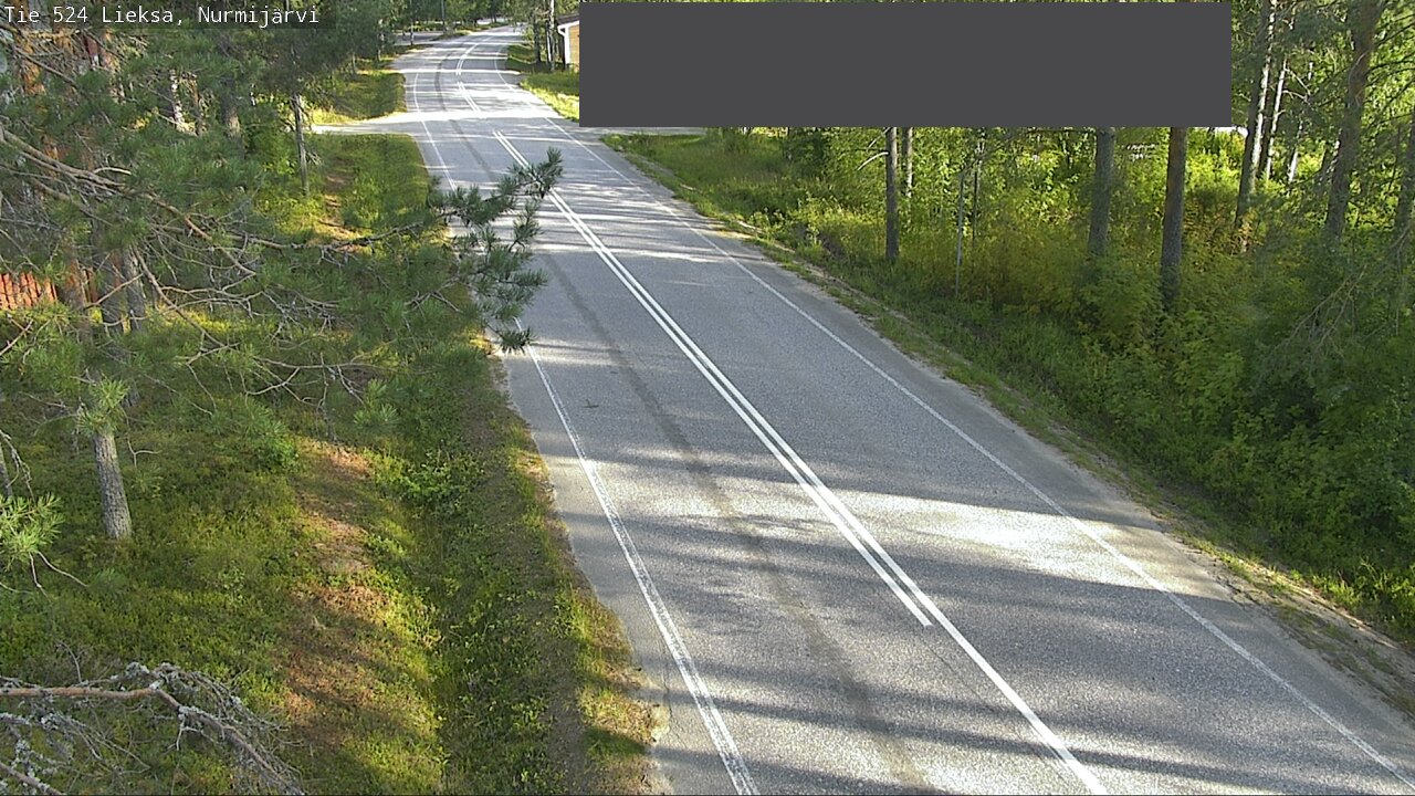 Weather Camera Image Road 524 Lieksa, Nurmijärvi, Lieksa, Pohjois-Karjala