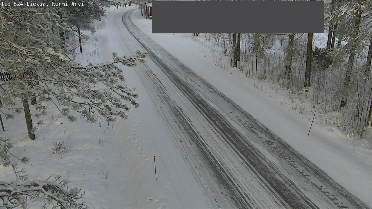 Weather Camera Image Road 524 Lieksa, Nurmijärvi, Lieksa, Pohjois-Karjala