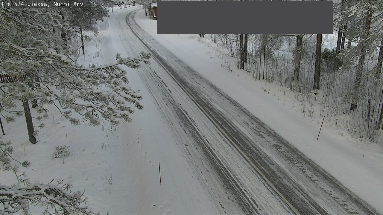 Weather Camera Image Road 524 Lieksa, Nurmijärvi, Lieksa, Pohjois-Karjala